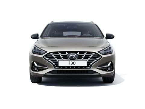 Nowy Hyundai i30 Wagon, widziany z przodu