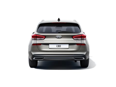 Nowy Hyundai i30 Wagon, widziany z tyłu