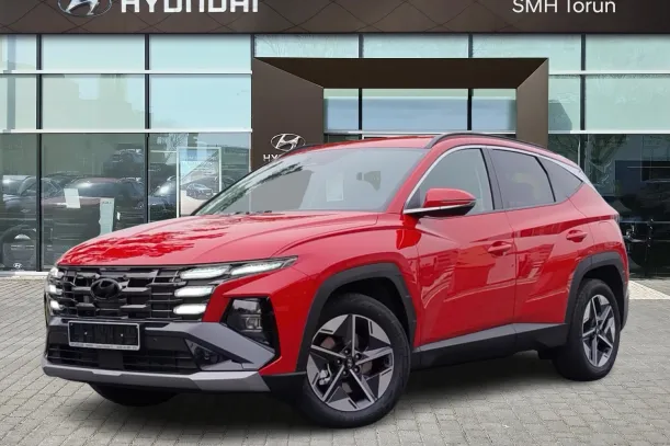 hyundai tucson executive czerwony